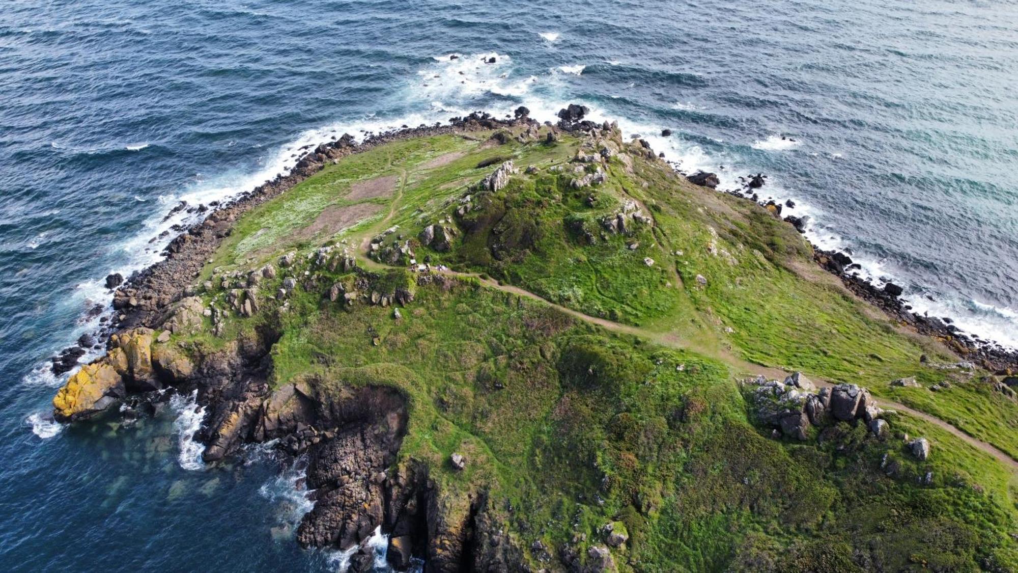 Villa Journeys End With Stunning Sea Views From The Headland Coverack Exterior foto